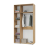 Шкаф 3-х дверный Х31 Харди, Дуб золотой/Графит 