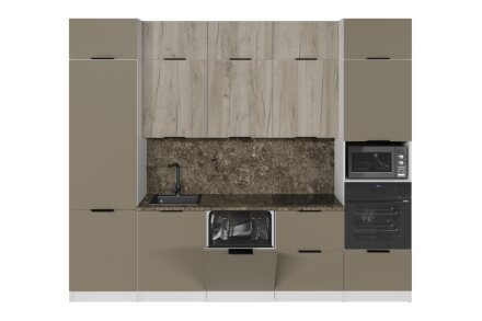 Кухонный гарнитур Альба экстра, 300 см 