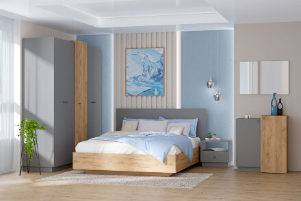 Стол журнальный СТ-1 Квадро, Графит  